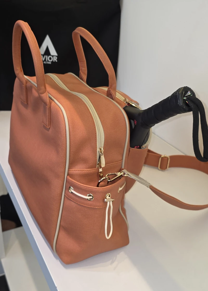 Avior Active Milan Leather Orange Padel Bag