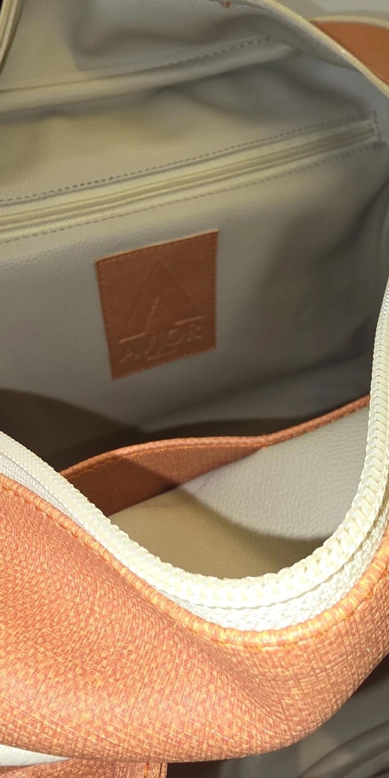 Avior Active Milan Leather Orange Padel Bag
