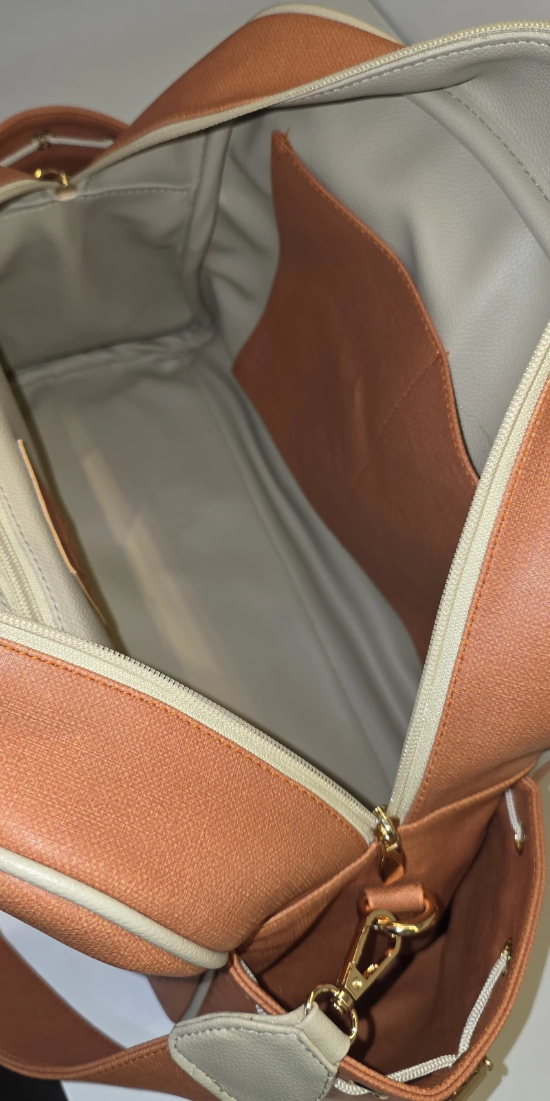 Avior Active Milan Leather Orange Padel Bag