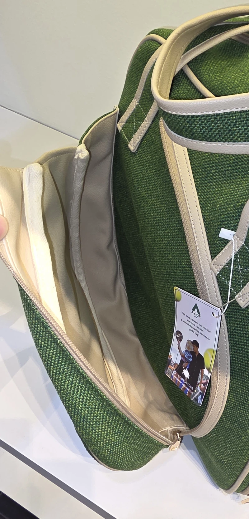 Avior Active Paris Sunproof Green Padel Bag