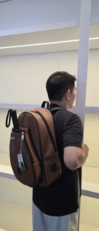 Avior Active Rome Leather Brown Padel Bag